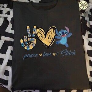 Peace Love Stitch Shirt Cute Stitch Shirt
